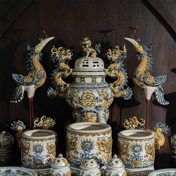 Đồ Thờ Cúng Men Rạn